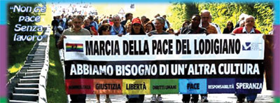 DOMENICA 9 OTTOBRE: MARCIA DELLA PACE DEL LODIGIANO