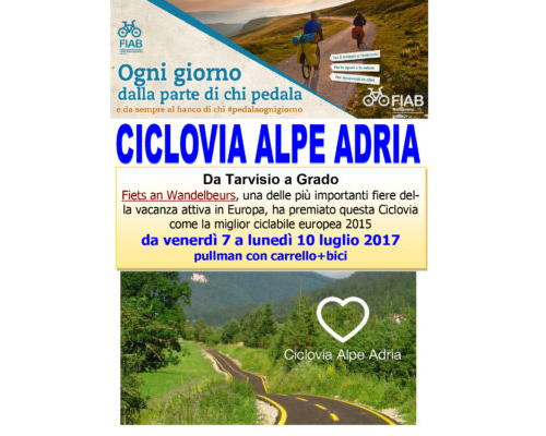 Ciclovacanze 2017 | Alpe Adria