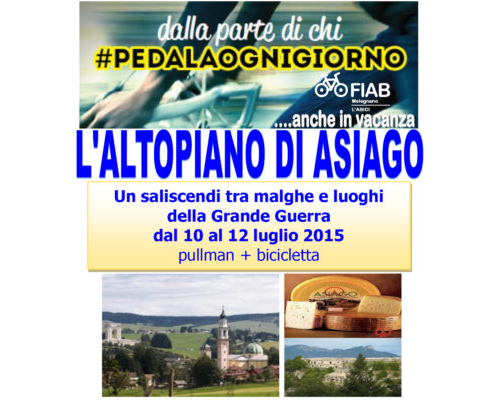 Ciclovacanze 2015 | Altopiano di Asiago