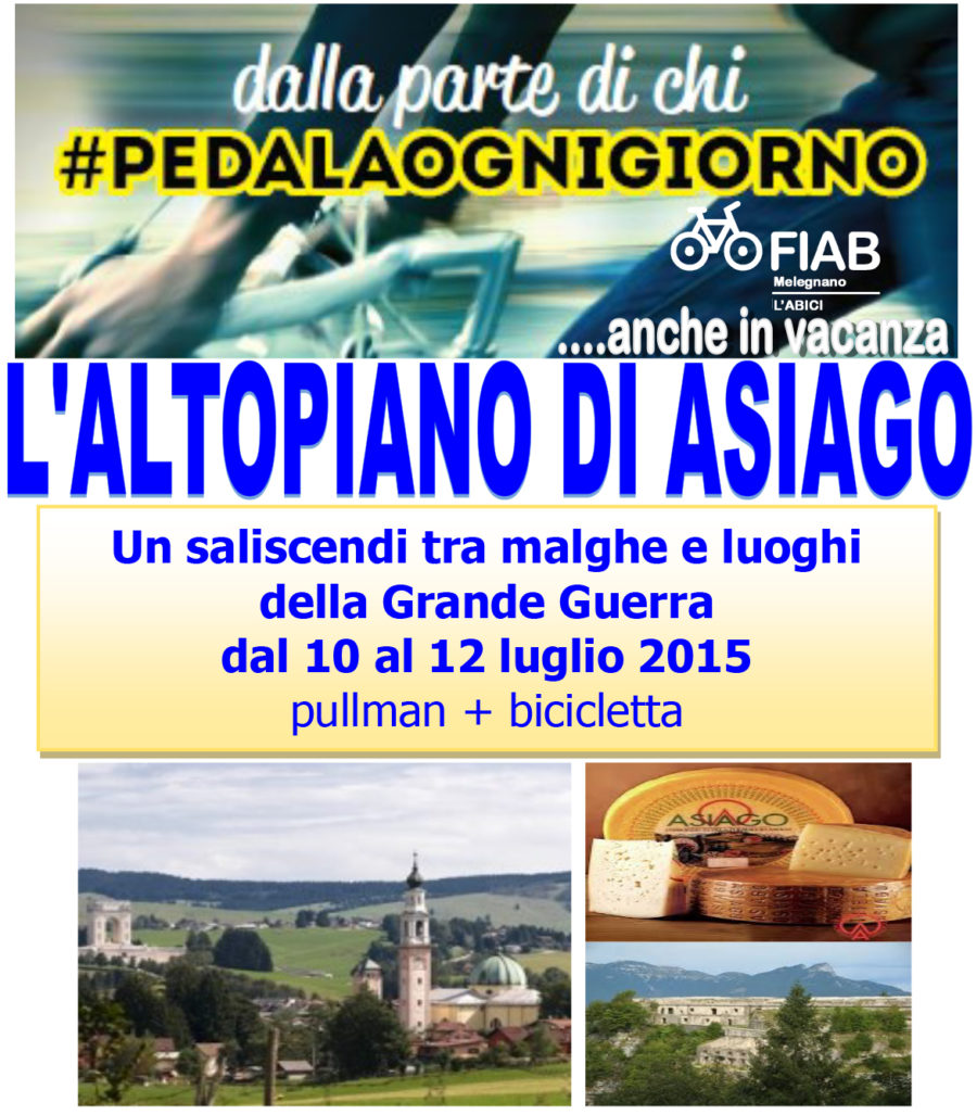 Ciclovacanze 2015 | Altopiano di Asiago